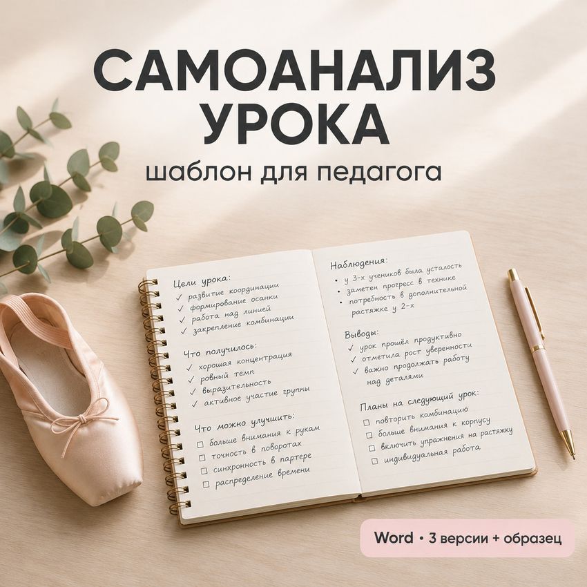 Самоанализ урока